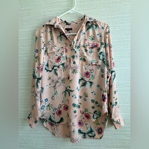 Ann Taylor Floral Blouse